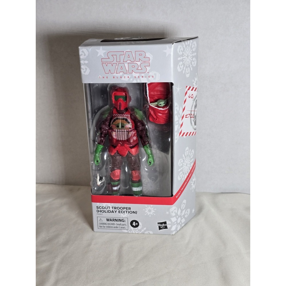 Star Wars The Black Series "Scout Trooper" Hasbro 2021 Holiday Edition F5307 New